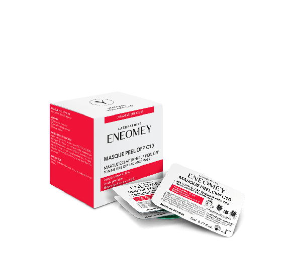 Masque Peel Off C10 masque éclat tenseur Eneomey - boîte de 6 doses de 5 ml - image 1