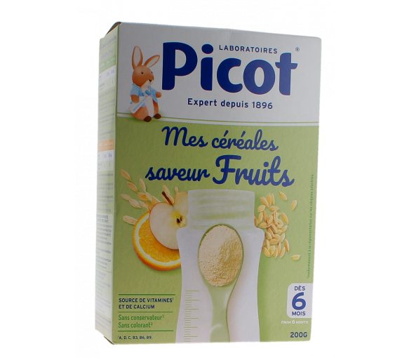Mes céréales saveur fruits Picot - boite de 200g - image 1