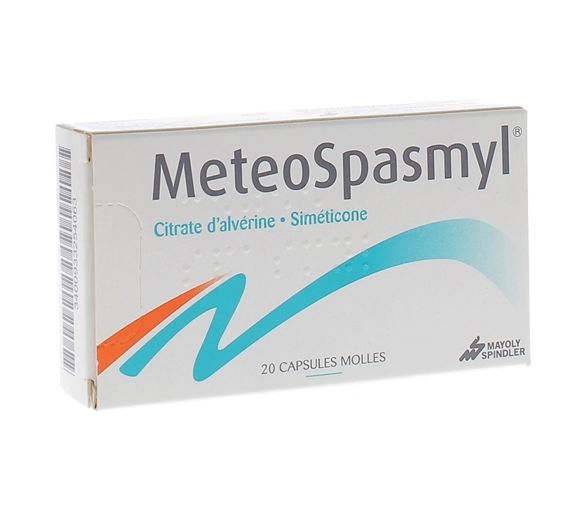 Meteospasmyl capsule molle - boite de 20 capsules