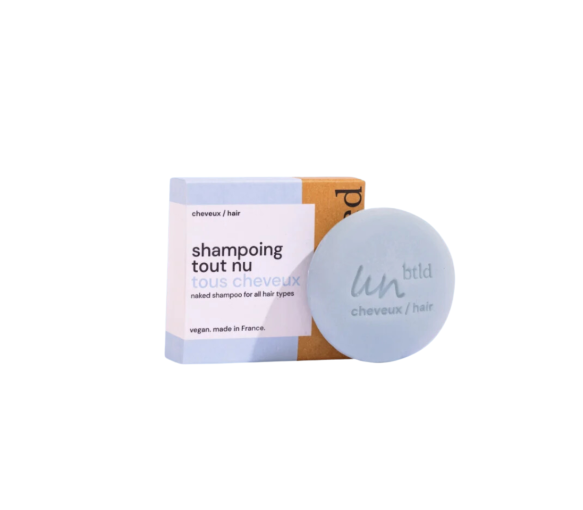 Mini shampoing solide tout nu tous types de cheveux Unbottled - pain de 20g - image 1