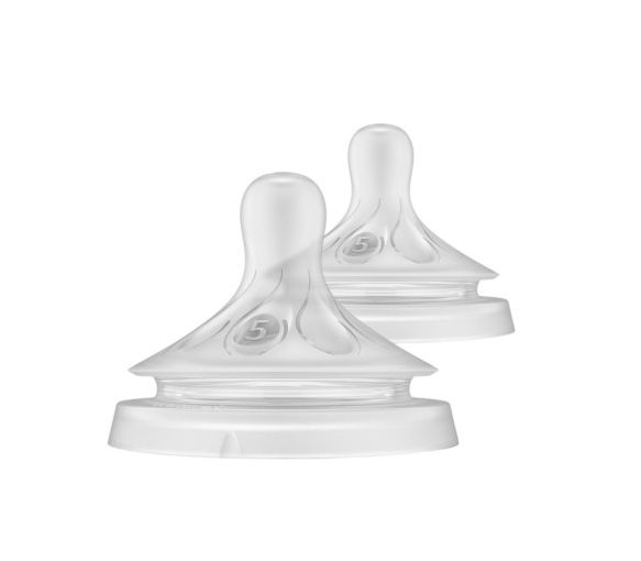 Tétine Natural Response débit 5 6 mois et + Avent - lot de 2 tétines - image 1