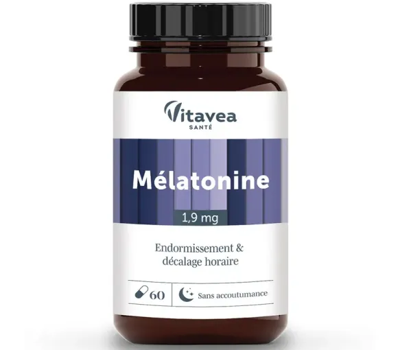Mélatonine 1,9mg Vitavea - boite de 60 gélules
