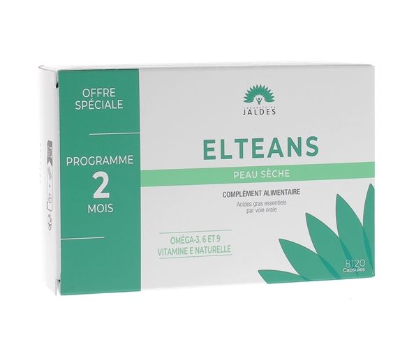 Nutrition de la peau Elteans Jaldes - lot de 2 boîtes de 60 capsules - image 1