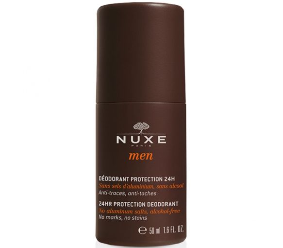Déodorant protection 24h anti-traces, anti-taches Nuxe men - Roll-on de 50 ml - image 1