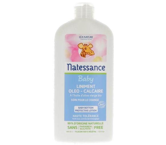 Oléoliniment soin et toilette Natessance - flacon 500 ml
