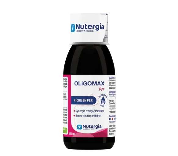 Oligomax Fer Nutergia - flacon de 150 ml
