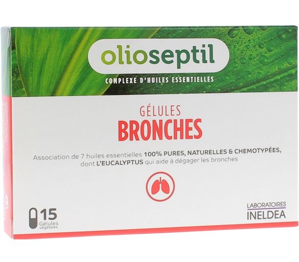 Olioseptil Bronches - boite de 15 gélules