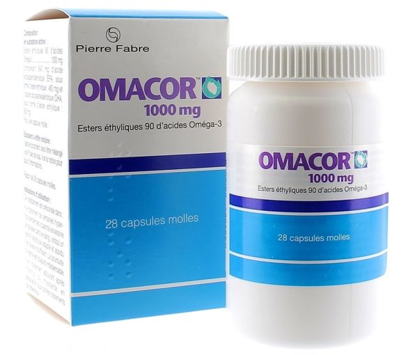 Omacor 1000 mg Pierre Fabre - 28 capsules molles - image 1