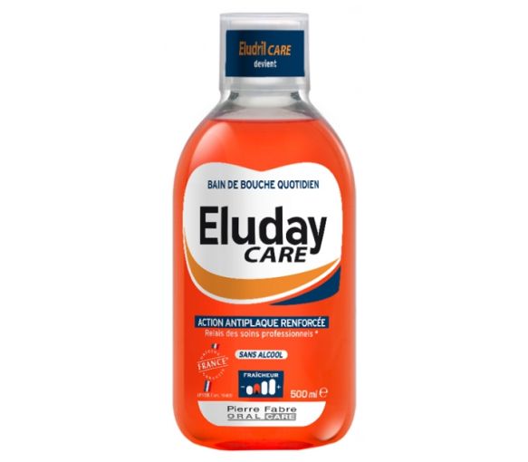 Eluday care bain de bouche Pierre Fabre - flacon de 500ml