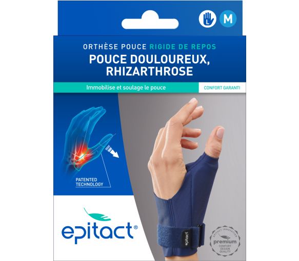Orthèse pouce gauche M rigide de repos Epitact - 1 unité - image 2