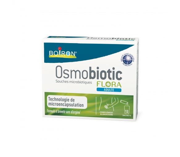 Osmobiotic Flora Adulte sachets Boiron - boîte de 12 sachets