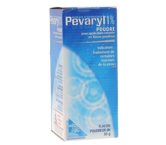 Pevaryl 1% poudre - flacon poudreur de 30g - image 1