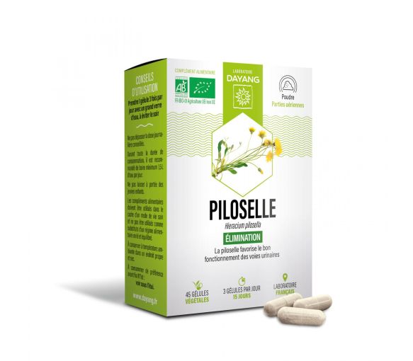 Piloselle Bio dépuratif/élimination Dayang - boîte de 45 gélules végétales