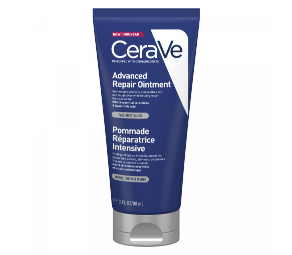 Pommade réparatrice intensive visage corps lèvres CeraVe - tube de 88 ml - image 1