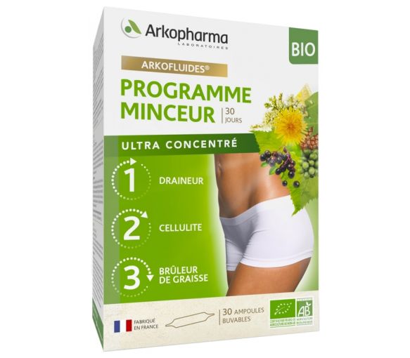 Programme Minceur Bio Arkopharma - boîte de 30 jours