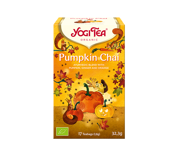Pumpkin Chaï bio infusion Yogi Tea - boite de 17 sachets