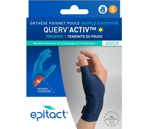 Querv'Activ Orthèse de poignet-pouce souple d'activité Epitact - image 1