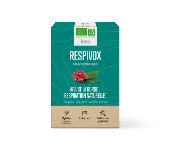 Respivox Léro - boîte de 28 gélules