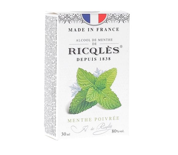 Alcool de menthe Ricqles - flacon de poche de 30ml