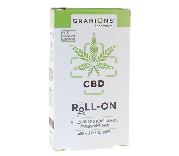 Roll-on relaxant au CBD et aux huiles essentielles Granions - roll-on de 5ml