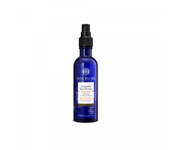 Véritable eau florale fleur d'oranger bio Sanoflore - spray de 200ml - image 1
