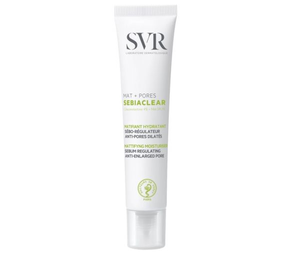 Sebiaclear Mat+Pores soin matifiant sébo-régulateur SVR - tube de 40 ml