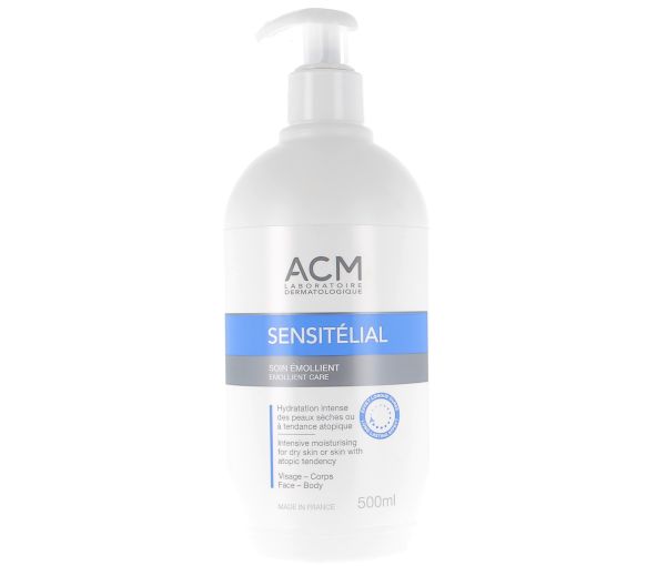 Sensitélial soin émollient ACM - flacon de 500 ml