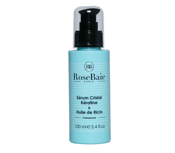Sérum Cristal à l’huile de ricin RoseBaie - flacon-pompe de 100ml