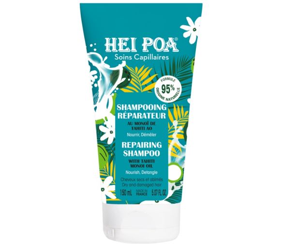 Shampoing réparateur au Monoï de Tahiti AO Hei Poa - tube de 150 ml