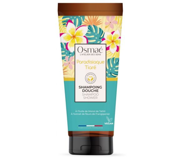 Shampoing douche Paradisiaque Tiaré Osmaé - tube de 200 ml - image 1