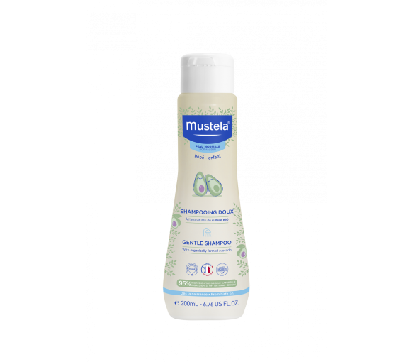 Shampooing doux cheveux délicats Mustela - flacon de 200 ml - image 1