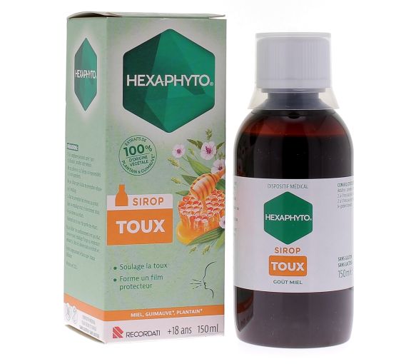 Sirop toux adultes Hexaphyto - flacon de 150ml - image 1