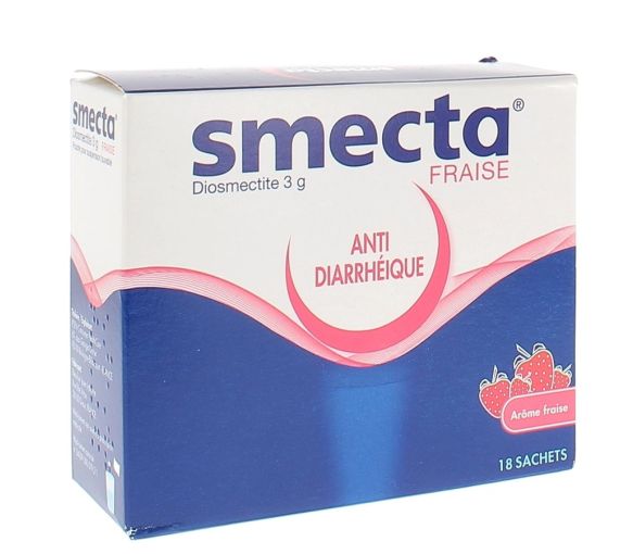 Smecta fraise - boite de 18 sachets
