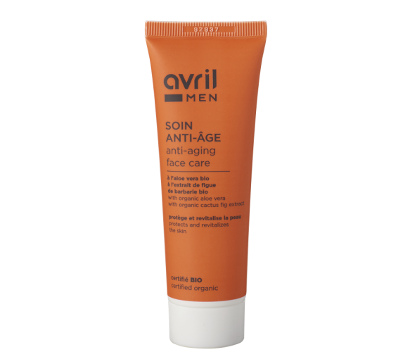 Soin anti-âge homme bio Avril - tube de 50 ml