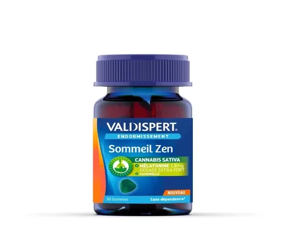 Sommeil zen endormissement Valdispert - pot de 30 gommes - image 1