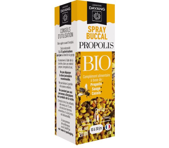 Spray buccal propolis Bio Dayang - spray de 20 ml