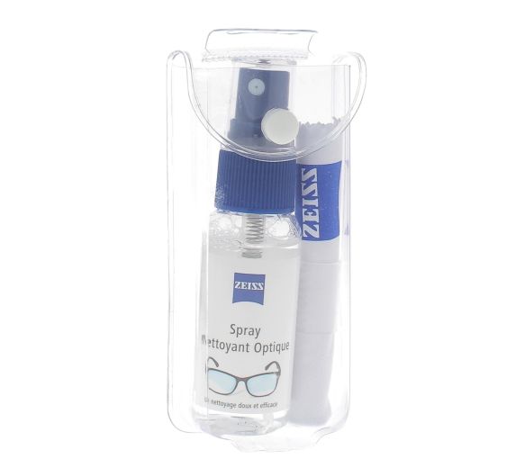 Spray nettoyant optique + tissu Zeiss - spray de 30 ml