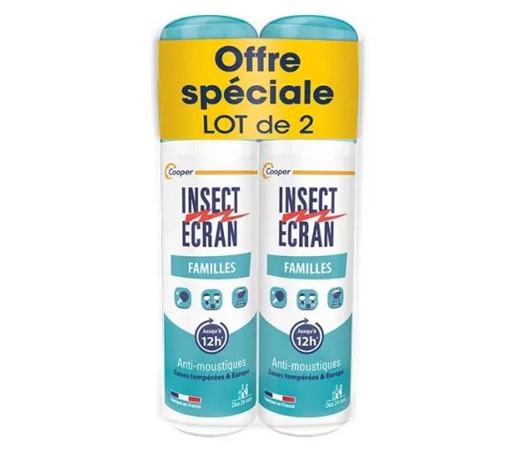 Spray répulsif anti-moustiques famille Insect écran - image 5