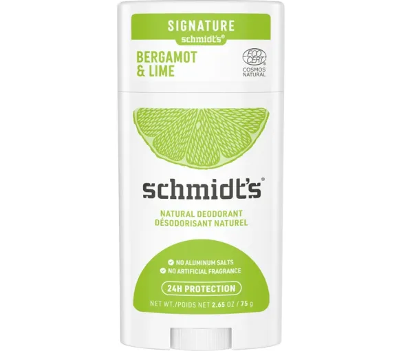 Déodorant naturel bergamote citron vert Schmidt's - stick de 75 g - image 1