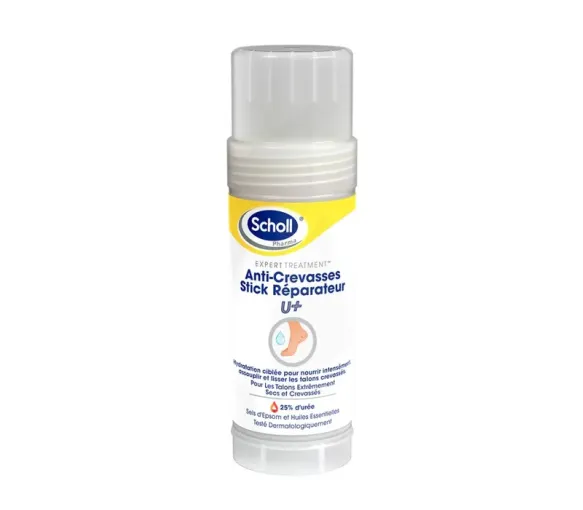 Stick anti-crevasses réparateur U+ Scholl - stick de 70g - image 1