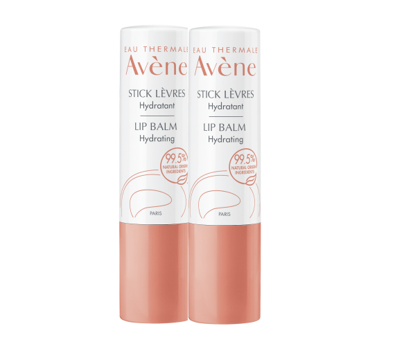 Stick lèvres soin des lèvres sensibles Avène - lot de 2 sticks de 4g