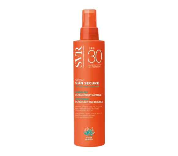 Sun Secure spray solaire hydratant SPF30 SVR - spray de 200 ml