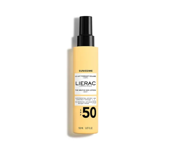 Sunissime Lait fondant solaire corps SPF50 Lierac - spray de 150ml - image 1