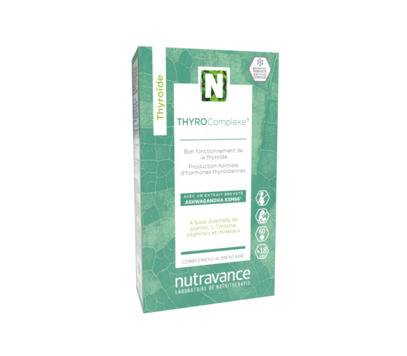 THYROComplexe Nutravance - boîte de 60 comprimés