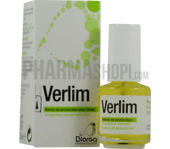 Vernis de protection avec limes Verlim - vernis de 7,5 ml + 1 lime