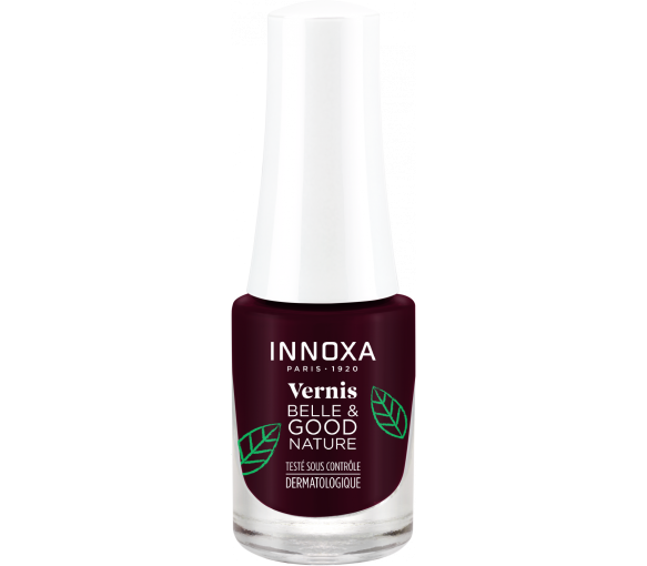 Vernis à ongles Good Nature Cassis Innoxa - flacon de 5 ml