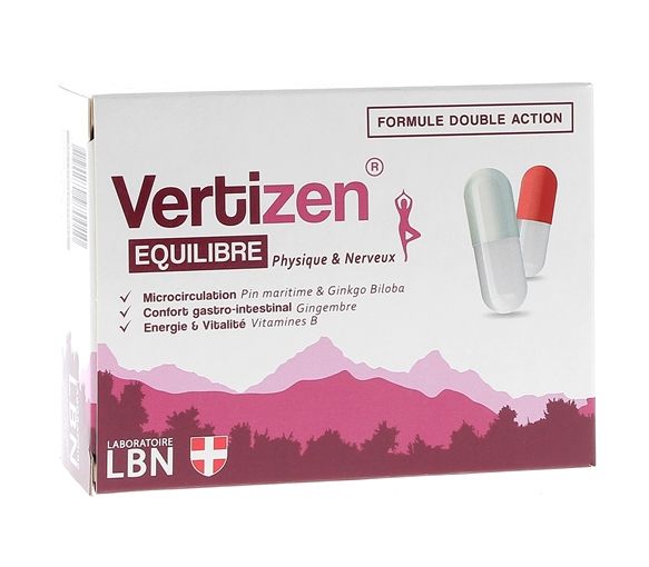 VertiZen équilibre Laboratoire LBN - boite de 60 gélules - image 1
