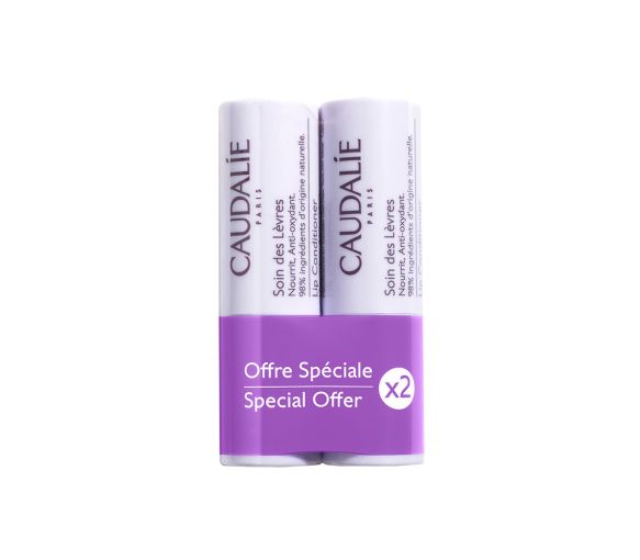 Vinotherapist Soin des lèvres Caudalie - lot de 2 tubes de 4,5 g - image 1