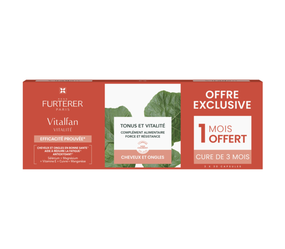 Vitalfan Vitalité René Furterer - lot de 3 x 30 capsules