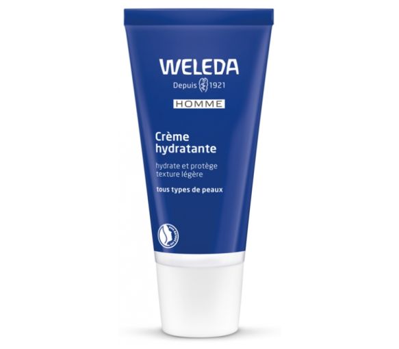 Crème hydratante homme Weleda - tube de 30 ml